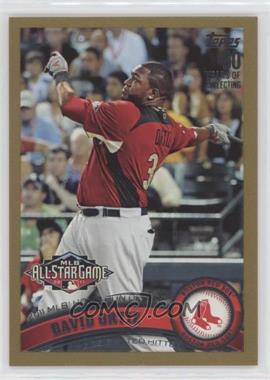 2011 Topps Update Series - [Base] - Gold #US78 - Home Run Derby - David Ortiz /2011