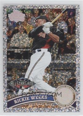 2011 Topps Update Series - [Base] - Platinum Diamond Anniversary #US127 - Home Run Derby - Rickie Weeks