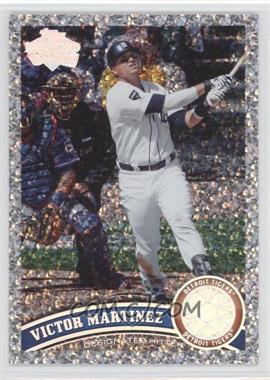 2011 Topps Update Series - [Base] - Platinum Diamond Anniversary #US160 - Victor Martinez