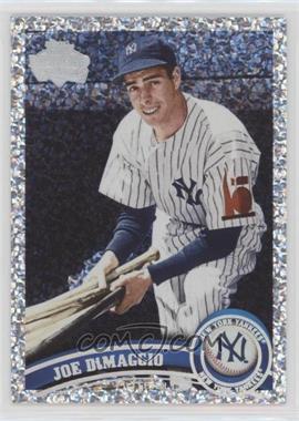 2011 Topps Update Series - [Base] - Platinum Diamond Anniversary #US18.2 - SP Legend Variation - Joe DiMaggio