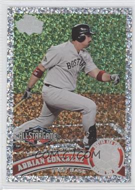 2011 Topps Update Series - [Base] - Platinum Diamond Anniversary #US20 - All-Star - Adrian Gonzalez