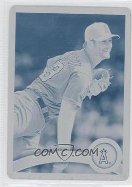 2011 Topps Update Series - [Base] - Printing Plate Cyan #US286 - Rich Thompson /1