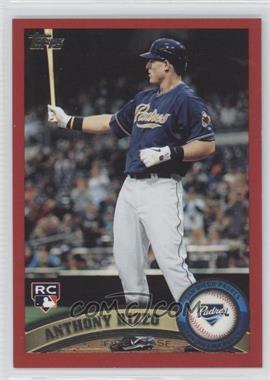 2011 Topps Update Series - [Base] - Target Red #US55 - Anthony Rizzo