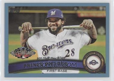 2011 Topps Update Series - [Base] - Wal-Mart Blue #US21 - All-Star - Prince Fielder