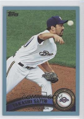 2011 Topps Update Series - [Base] - Wal-Mart Blue #US216 - Takashi Saito