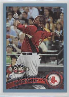 2011 Topps Update Series - [Base] - Wal-Mart Blue #US78 - Home Run Derby - David Ortiz