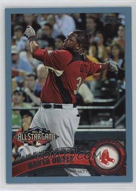 2011 Topps Update Series - [Base] - Wal-Mart Blue #US78 - Home Run Derby - David Ortiz