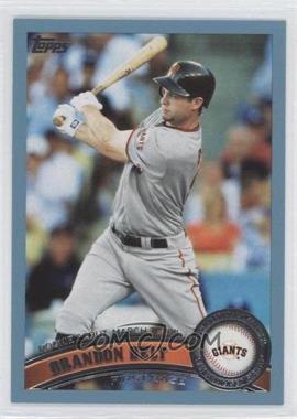 2011 Topps Update Series - [Base] - Wal-Mart Blue #US83 - Rookie Debut - Brandon Belt