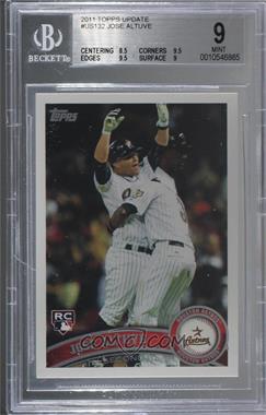 2011 Topps Update Series - [Base] #US132 - Jose Altuve [BGS 9 MINT]