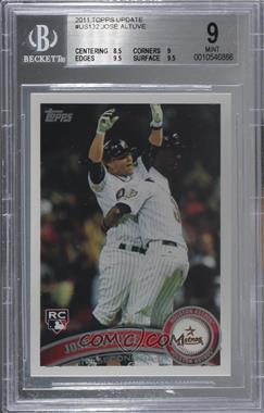 2011 Topps Update Series - [Base] #US132 - Jose Altuve [BGS 9 MINT]