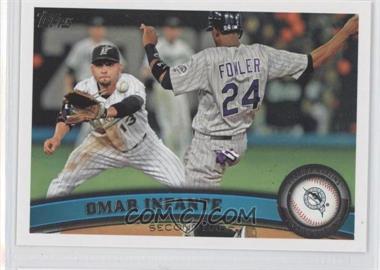 2011 Topps Update Series - [Base] #US149 - Omar Infante