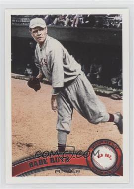 2011 Topps Update Series - [Base] #US154.2 - SP Legend Variation - Babe Ruth