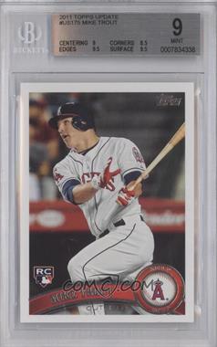 2011 Topps Update Series - [Base] #US175 - Mike Trout [BGS 9 MINT]