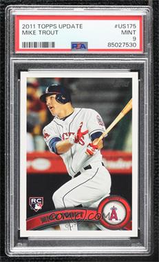2011 Topps Update Series - [Base] #US175 - Mike Trout [PSA 9 MINT]