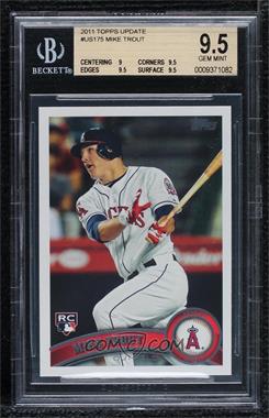 2011 Topps Update Series - [Base] #US175 - Mike Trout [BGS 9.5 GEM MINT]
