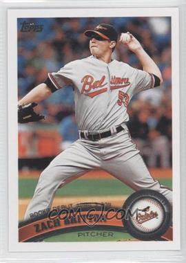 2011 Topps Update Series - [Base] #US228 - Rookie Debut - Zach Britton