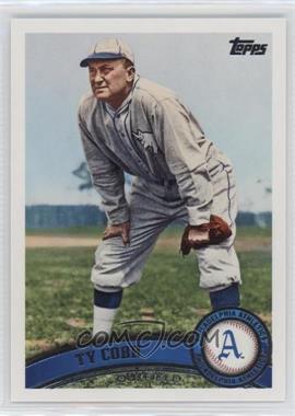 2011 Topps Update Series - [Base] #US260.2 - SP Legend Variation - Ty Cobb