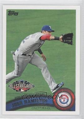 2011 Topps Update Series - [Base] #US38.1 - All-Star - Josh Hamilton