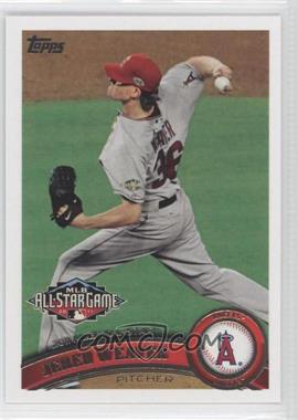 2011 Topps Update Series - [Base] #US50.1 - All-Star - Jered Weaver