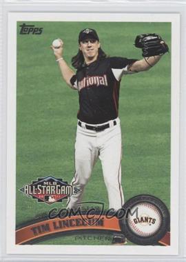 2011 Topps Update Series - [Base] #US58.1 - All-Star - Tim Lincecum