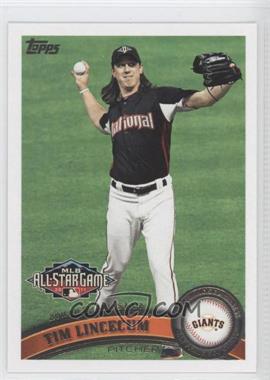 2011 Topps Update Series - [Base] #US58.1 - All-Star - Tim Lincecum