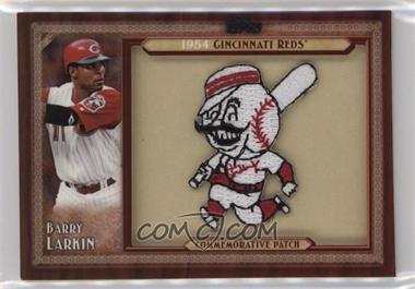 2011 Topps Update Series - Blaster Box Throwback Manufactured Patch #TLMP-BL - Barry Larkin