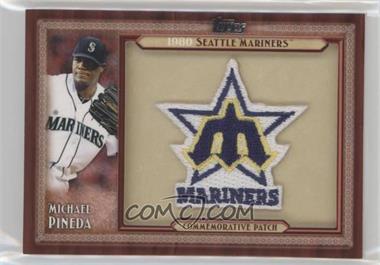2011 Topps Update Series - Blaster Box Throwback Manufactured Patch #TLMP-MP - Michael Pineda