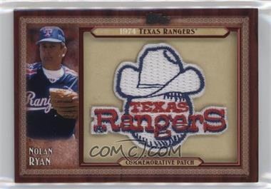 2011 Topps Update Series - Blaster Box Throwback Manufactured Patch #TLMP-NRY - Nolan Ryan