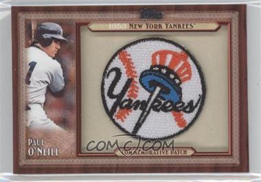 2011 Topps Update Series - Blaster Box Throwback Manufactured Patch #TLMP-PO - Paul O'Neill