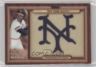 2011 Topps Update Series - Blaster Box Throwback Manufactured Patch #TLMP-WM - Willie McCovey