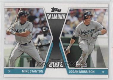 2011 Topps Update Series - Diamond Duos #DD-13 - Logan Morrison, Giancarlo Stanton