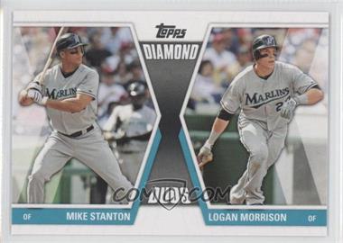 2011 Topps Update Series - Diamond Duos #DD-13 - Logan Morrison, Giancarlo Stanton