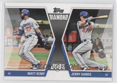 2011 Topps Update Series - Diamond Duos #DD-29 - Matt Kemp, Jerry Sands