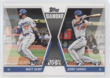 2011 Topps Update Series - Diamond Duos #DD-29 - Matt Kemp, Jerry Sands