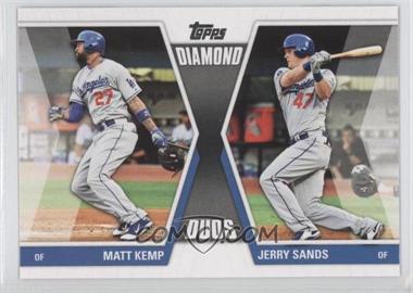 2011 Topps Update Series - Diamond Duos #DD-29 - Matt Kemp, Jerry Sands