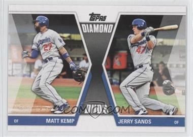2011 Topps Update Series - Diamond Duos #DD-29 - Matt Kemp, Jerry Sands