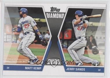 2011 Topps Update Series - Diamond Duos #DD-29 - Matt Kemp, Jerry Sands