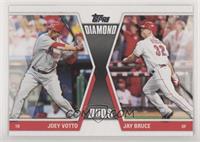 Joey Votto, Jay Bruce