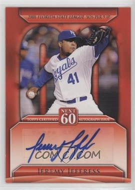 2011 Topps Update Series - Next 60 Autographs #N60A-JJ - Jeremy Jeffress