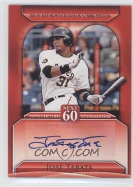 2011 Topps Update Series - Next 60 Autographs #N60A-JT.1 - Jose Tabata