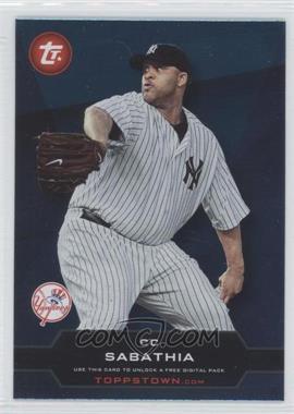 2011 Topps Update Series - Toppstown #TTU-44 - CC Sabathia