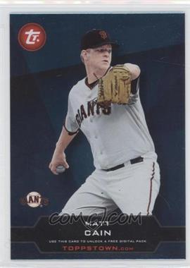 2011 Topps Update Series - Toppstown #TTU-49 - Matt Cain