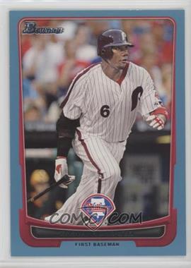 2012 Bowman - [Base] - Blue Border #129 - Ryan Howard /500 [Noted]