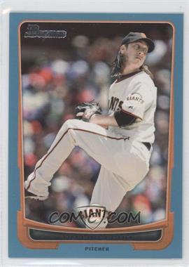 2012 Bowman - [Base] - Blue Border #139 - Tim Lincecum /500