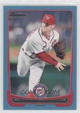 2012 Bowman - [Base] - Blue Border #169 - Stephen Strasburg /500