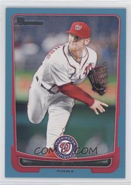 2012 Bowman - [Base] - Blue Border #169 - Stephen Strasburg /500