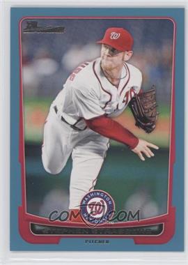 2012 Bowman - [Base] - Blue Border #169 - Stephen Strasburg /500