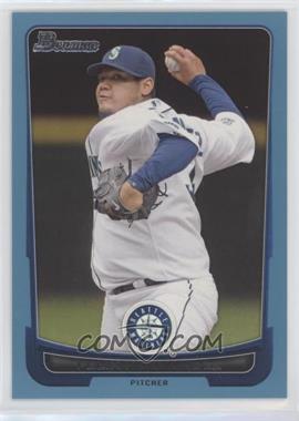 2012 Bowman - [Base] - Blue Border #174 - Felix Hernandez /500