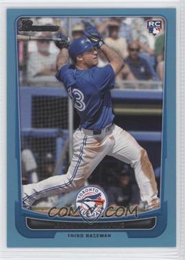 2012 Bowman - [Base] - Blue Border #191 - Brett Lawrie /500