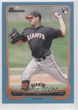 2012 Bowman - [Base] - Blue Border #200 - Eric Surkamp /500